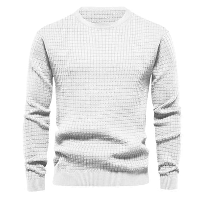 New Men's Crew Neck Sweatshirts Solid Color Large Sweatwear Spring Outdoor Jogging Tops