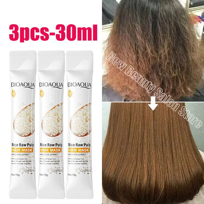 Natural Repair Professional Magical Hair Mask Prevent Dryness Split Ends Repair Damage Frizz Tangles 5 Seconds Soft Smooth Care