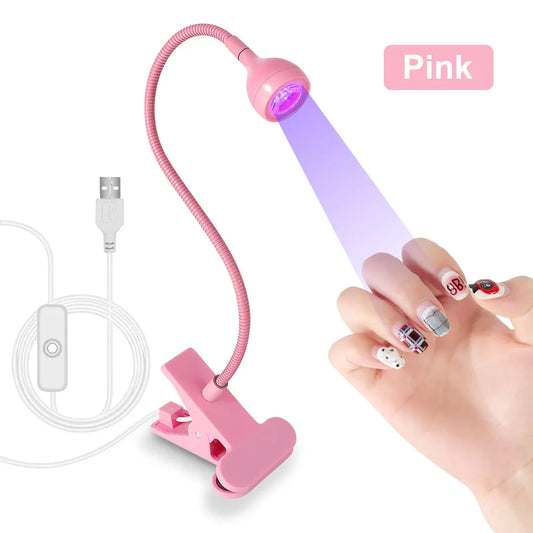 Nail Dryer LED Nail Lamp UV Lamp for Curing All Gel Nail Polish, 360 Degree Swivel to Free Your Hands, For Home Salon Tools