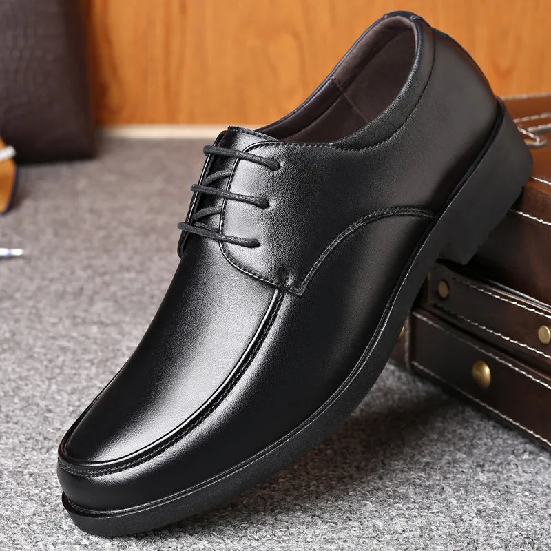 spring autumn New men's business shoes Men's Formal Skin Shoes Casual  fashion Men sneakers Social Elegant trend flat Zapatos