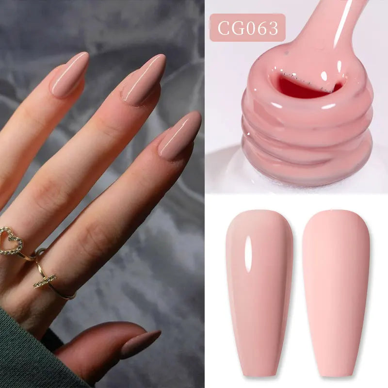 BORN PRETTY 15/10ML 6 IN 1 Nail Glue Gel for Acrylic Nails Soak off Base Gel Top Coat UV Extension Nail Gel False Nail Tips Gel