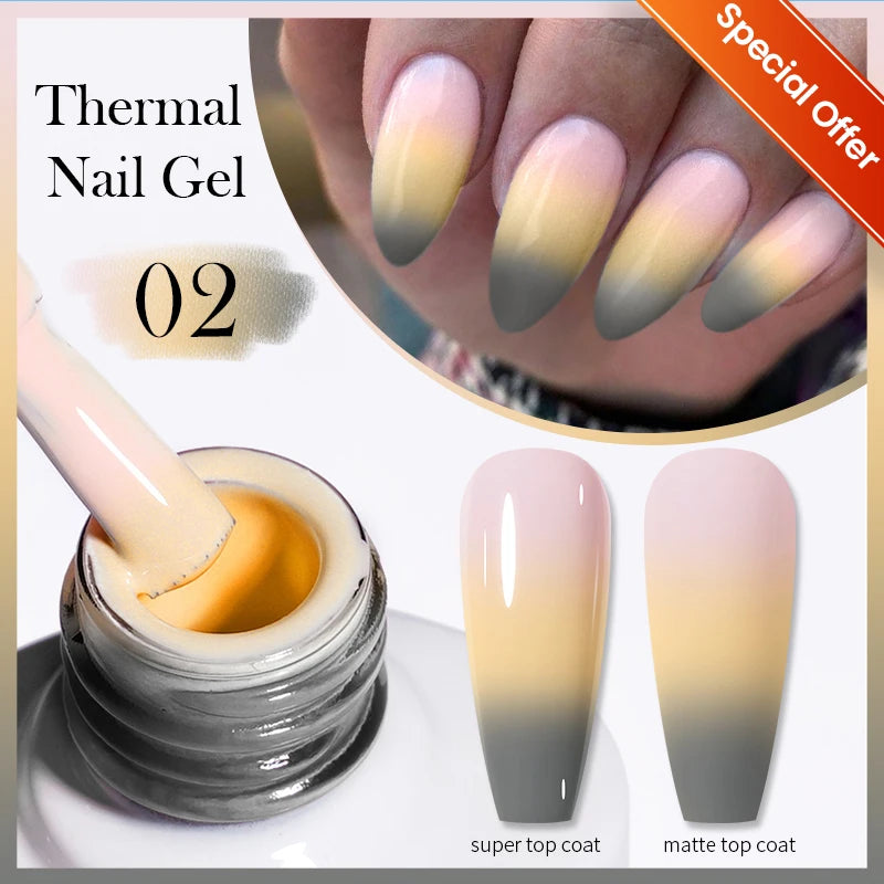 BORN PRETTY 15/10ML 6 IN 1 Nail Glue Gel for Acrylic Nails Soak off Base Gel Top Coat UV Extension Nail Gel False Nail Tips Gel