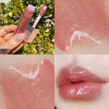 FB Gloss Bomb Cream Color Drip Lip Cream&Heat Makeup Liquid Lipstick Moisturizing Plumper Long Lasting Lipgloss 9ml