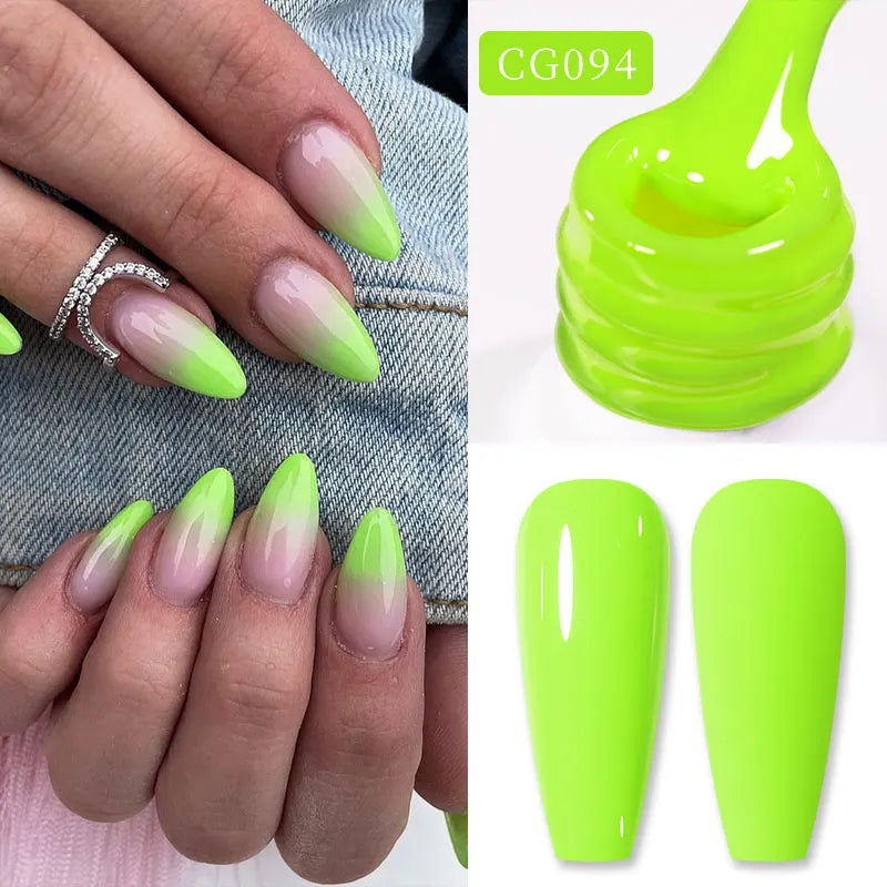 BORN PRETTY 15/10ML 6 IN 1 Nail Glue Gel for Acrylic Nails Soak off Base Gel Top Coat UV Extension Nail Gel False Nail Tips Gel