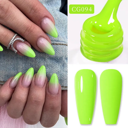 BORN PRETTY 15/10ML 6 IN 1 Nail Glue Gel for Acrylic Nails Soak off Base Gel Top Coat UV Extension Nail Gel False Nail Tips Gel