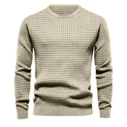 New Men's Crew Neck Sweatshirts Solid Color Large Sweatwear Spring Outdoor Jogging Tops