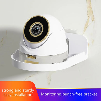 Punch-Free Security Surveillance Camera Stand New Traceless Wall-Mounted Bracket Home Self-Adhesive Drill-free Fixer 1pcs