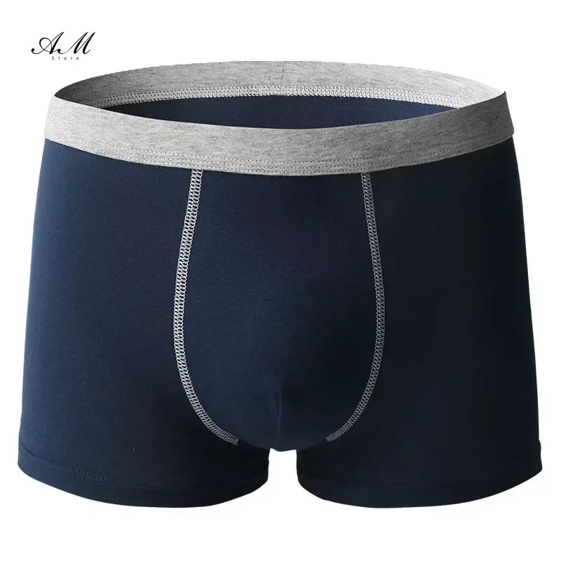 Men's Underwear Boxer Shorts Panties L-6XL Comfort Fashionable Loose Cotton Underpants Flat Corner Mens Boxers Shorts Lingerie