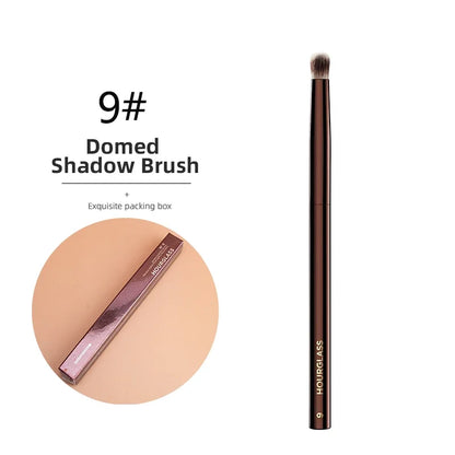 Hourglass Makeup Brushes Powder Foundation Contour Cream Blush Bronzer Make Up Brush Eyeshadow liner Smudge Brush Single branch